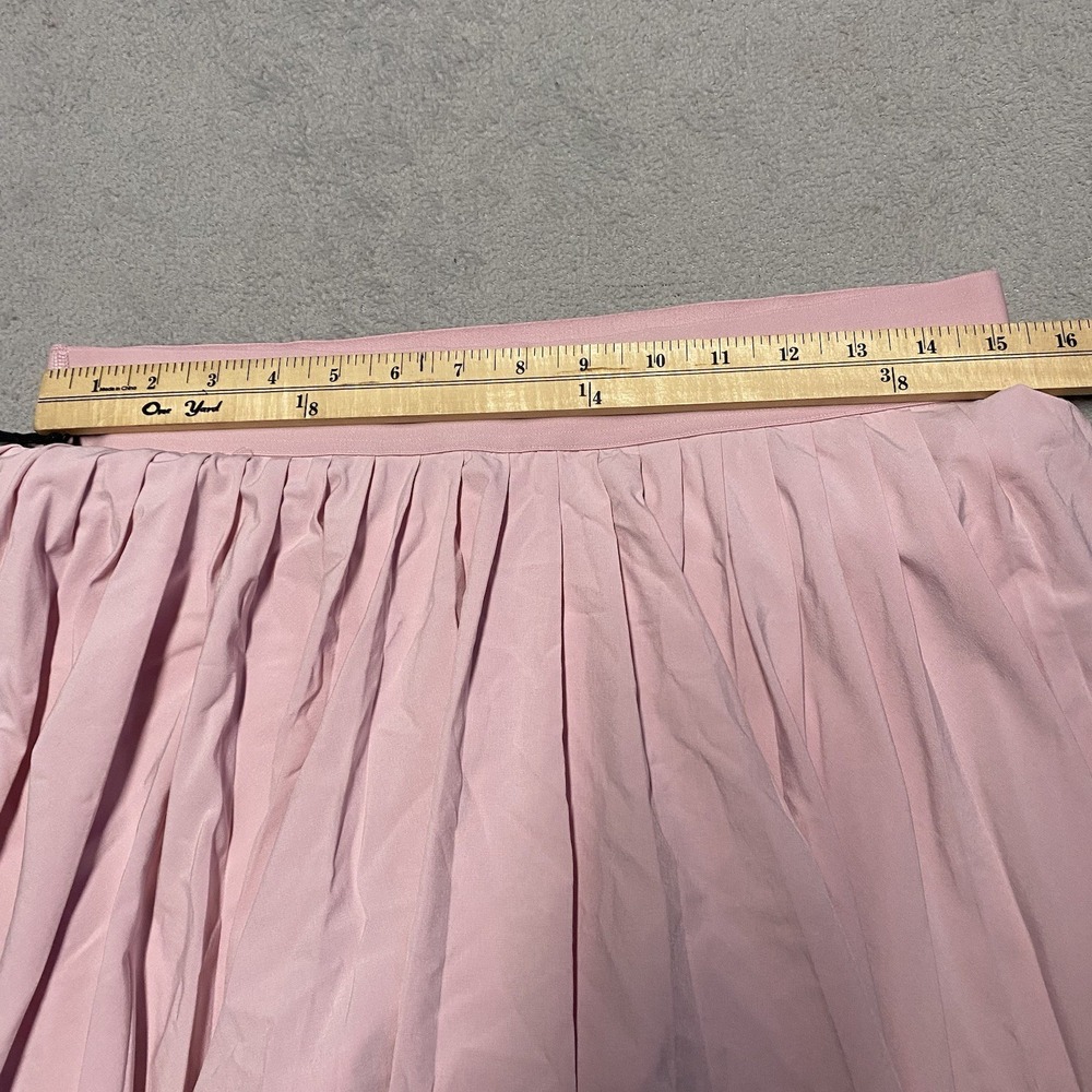 Aritzia Golden Tennis Skirt Large Pink Lined Pleated Skort Active Movetech Micro - Picture 8 of 8